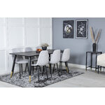 Rectangular dining set (dip, polar)