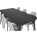 Rectangular dining set (dip, polar)