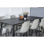 Rectangular dining set (dip, polar)