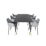 Rectangular dining set (dip, comfort)