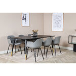 Rectangular dining set (dip, comfort)