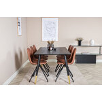 Rectangular dining set (dip, polar)