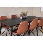 Rectangular dining set (dip, polar)