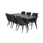 Rectangular dining set (dip, velvet deluxe)