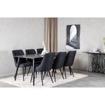 Rectangular dining set (dip, velvet deluxe)