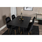 Round dining set (dip, polar)