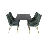 Round dining set (dip, velvet deluxe)