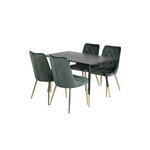 Round dining set (dip, velvet deluxe)