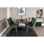 Round dining set (dip, velvet deluxe)