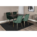 Round dining set (dip, velvet deluxe)