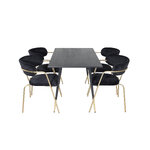 Round dining set (dip, arrow)