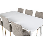 Rectangular dining set (polar, windu)