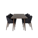 Rectangular dining set (polar, arch)