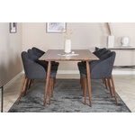 Rectangular dining set (polar, arch)