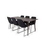 Rectangular dining set (polar, muce)