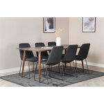 Rectangular dining set (polar, muce)