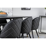 Rectangular dining set (marina, velvet)