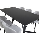 Rectangular dining set (marina, velvet)