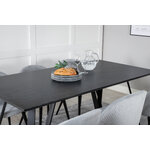 Rectangular dining set (marina, velvet)