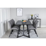 Rectangular dining set (marina, gemma)