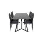 Rectangular dining set (marina, slim)