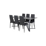 Rectangular dining set (marina, slim)