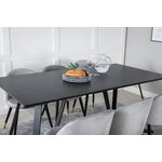 Rectangular dining set (marina, velvet)