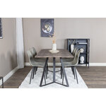 Rectangular dining set (marina, polar)