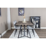 Rectangular dining set (marina, polar)