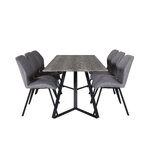 Rectangular dining set (marina, gemma)