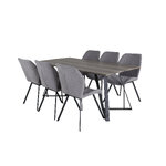 Rectangular dining set (marina, gemma)