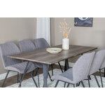 Rectangular dining set (marina, gemma)