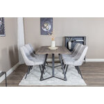 Rectangular dining set (marina, velvet deluxe)