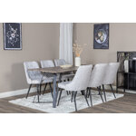 Rectangular dining set (marina, velvet deluxe)