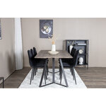 Rectangular dining set (marina, polar)