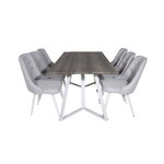 Rectangular dining set (marina, velvet deluxe)