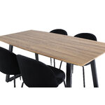 Rectangular dining set (inca, wrinkles)