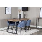 Rectangular dining set (inca, velvet)