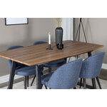 Rectangular dining set (inca, velvet)