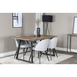 Rectangular dining set (inca, velvet)