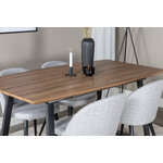 Rectangular dining set (inca, velvet)