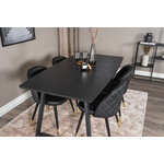 Rectangular dining set (inca, velvet)