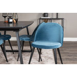 Rectangular dining set (inca, velvet)