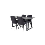 Rectangular dining set (inca, velvet deluxe)