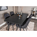 Rectangular dining set (inca, velvet deluxe)