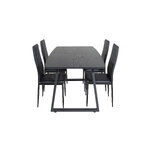 Rectangular dining set (inca, slim)