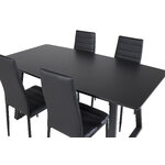 Rectangular dining set (inca, slim)