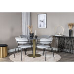 Round dining set (estelle, arrow)