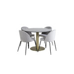 Round dining set (estelle, wrinkles)