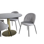 Round dining set (estelle, wrinkles)